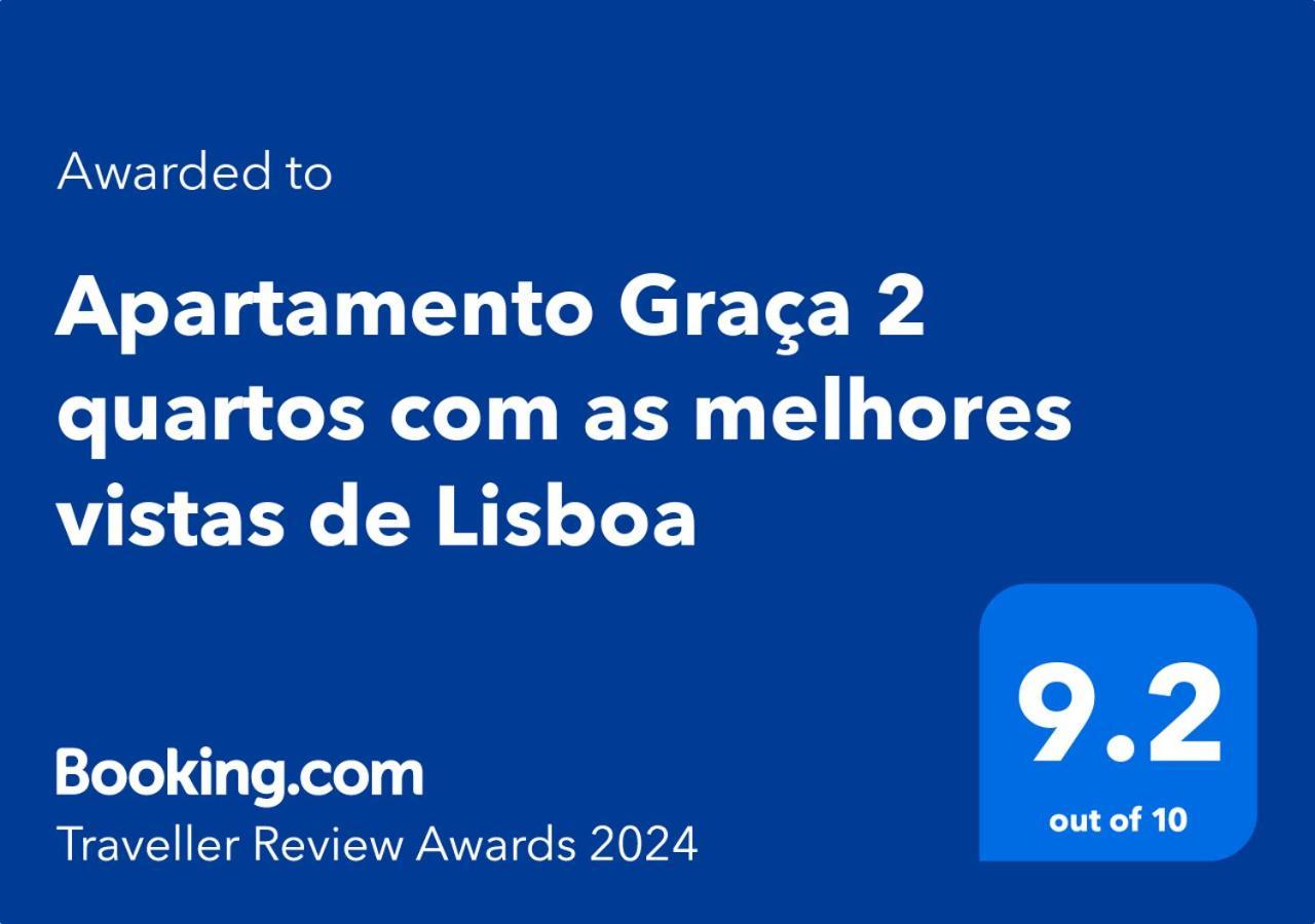 Апартаменты Apartamento Graca 2 Quartos Com As Melhores Vistas De Lisboa Экстерьер фото